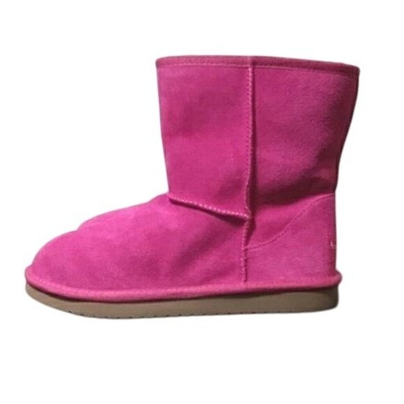 UGG by Koolabara Shoes - UGG by Koolabara by Pink Suede Shearling lined Boots 5